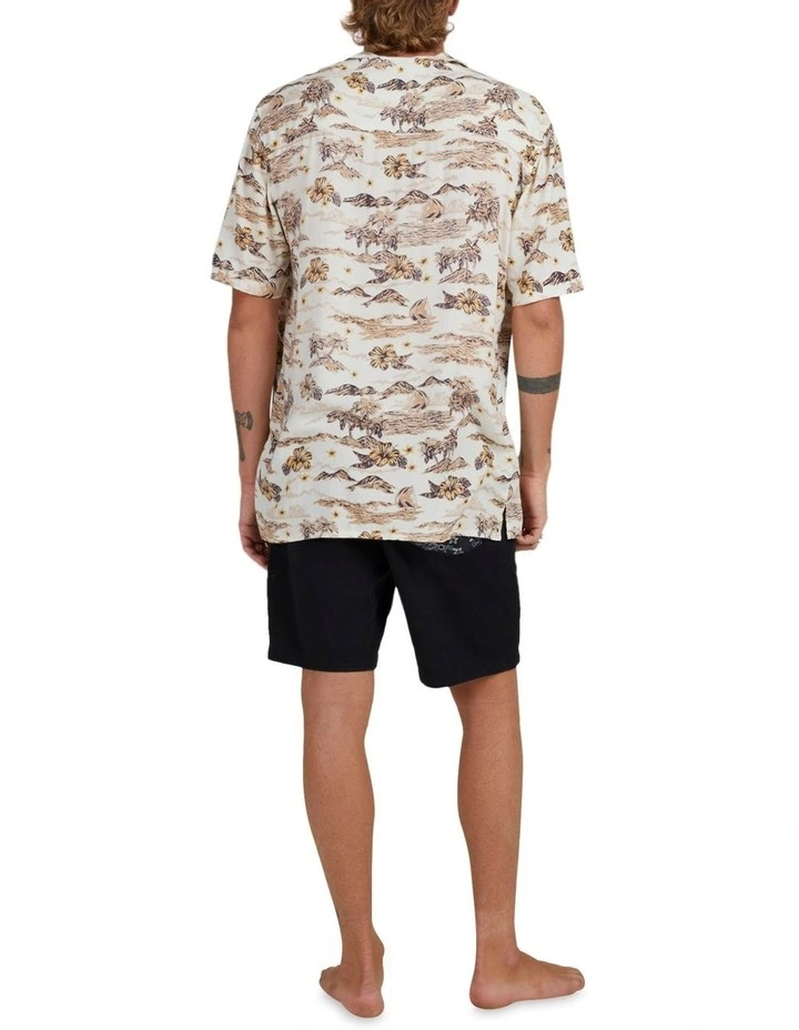 Best Sale π Quiksilver Sunset Short Sleeve π Shirt In Stone π - Image 2