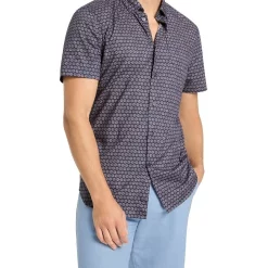 Best Pirce 🎁 Marcs Spark Short Sleeve 👚 Shirt In Navy Multi 🤩