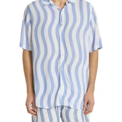 Wholesale ⌛ Nomadic Paradise Innerbloom Relaxed 👚 Shirt In Blue 🤩