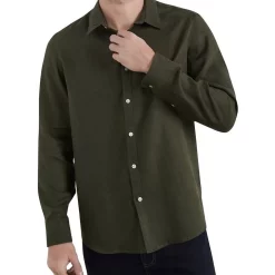 Best Sale 👏 French Connection Linen Classic Fit 👕 Shirt 🎉