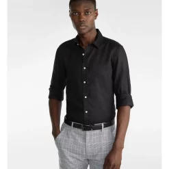 Best reviews of 🛒 Yd. West Hampton Pure Linen 👕 Shirt Black 🛒