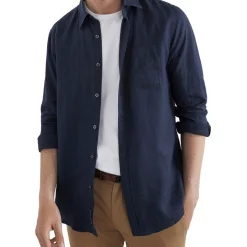 Budget 🌟 French Connection Linen Regular Fit 👕 Shirt ✨