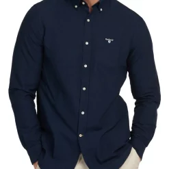 Deals 🛒 Barbour Oxford 3 Tailord 👕 Shirt Navy 🛒