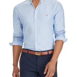 Discount 🤩 Polo Ralph Lauren Slim Fit Oxford 👚 Shirt 😉