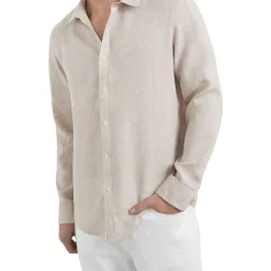 Buy ⭐ French Connection Linen Classic Fit 👚 Shirt ⭐