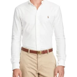 Cheap 🎁 Polo Ralph Lauren Slim Fit Oxford 👚 Shirt ❤️