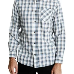 Cheapest 😍 Mr Simple Oxford Plaid 👚 Shirt In Blue Check 🧨