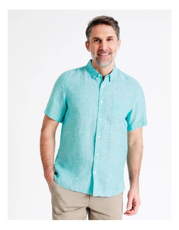 Hot Sale β¨ Reserve Bodega Linen π Shirt Seafoam β - Image 4