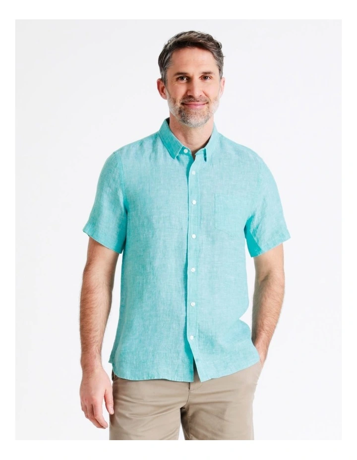Hot Sale β¨ Reserve Bodega Linen π Shirt Seafoam β - Image 5