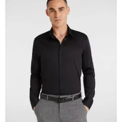 Best Sale 😉 Yd. Hulk Muscle Fit 👗 Dress 👚 Shirt In Black ⌛