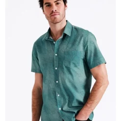 Top 10 👍 Maddox Warlukurlangu Artist Seed Dreaming Short Sleeve Print 👕 Shirt In Green 🧨
