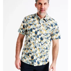 Discount ✨ Reserve Oxley Print Short Sleeve 👕 Shirt In Multi 👏