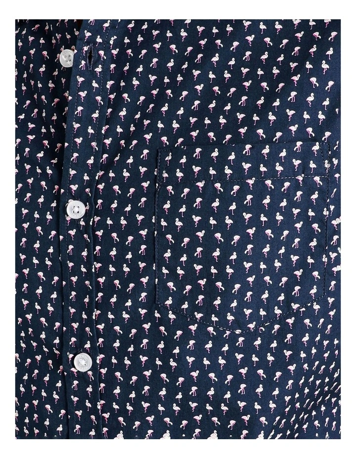 Best reviews of π Kenji Flynn Geo Print Short Sleeve π Shirt In Blue βοΈ - Image 7