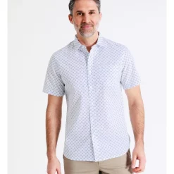 Deals 🥰 Reserve Kirkby Short Sleeve Print 👕 Shirt In White 👍
