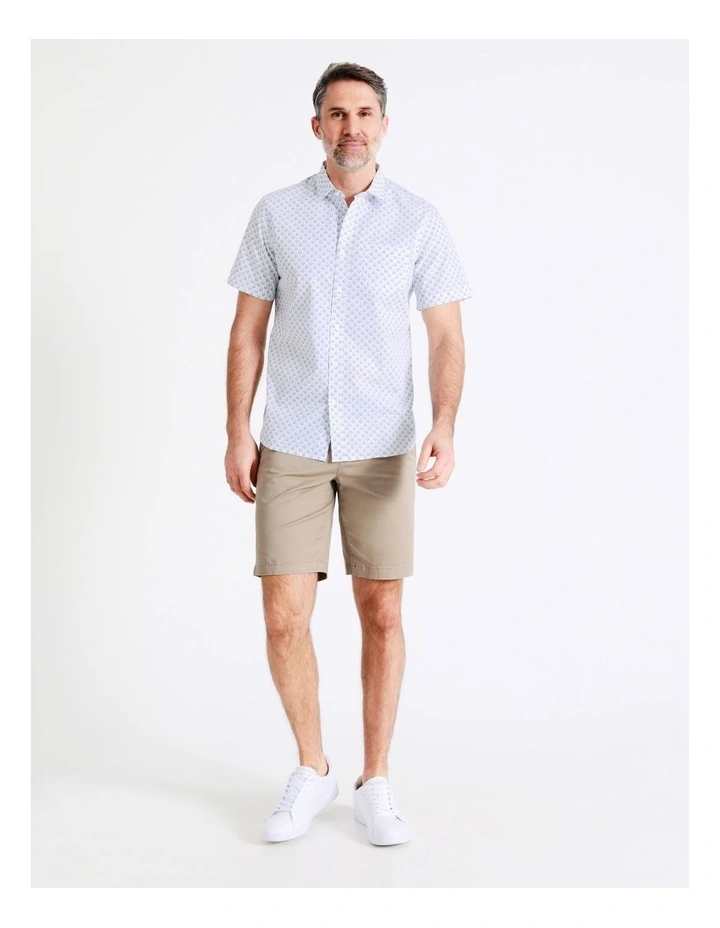 Deals π₯° Reserve Kirkby Short Sleeve Print π Shirt In White π - Image 3