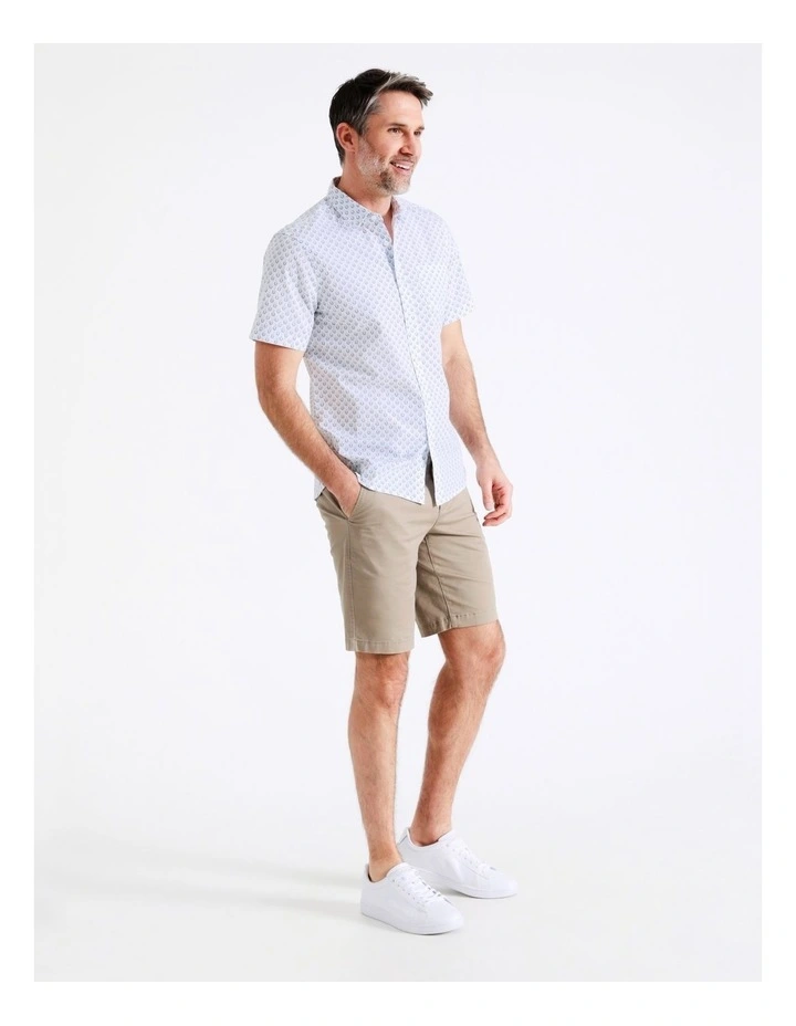 Deals π₯° Reserve Kirkby Short Sleeve Print π Shirt In White π - Image 5