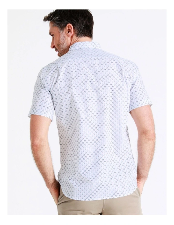 Deals π₯° Reserve Kirkby Short Sleeve Print π Shirt In White π - Image 7