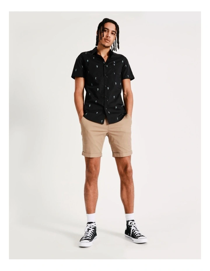 Best reviews of βοΈ Kenji Cole Convo Print Short Sleeve π Shirt In Black π₯° - Image 2