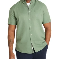 Budget 😉 Johnny Bigg Fresno Linen 👚 Shirt In Fern 🔔