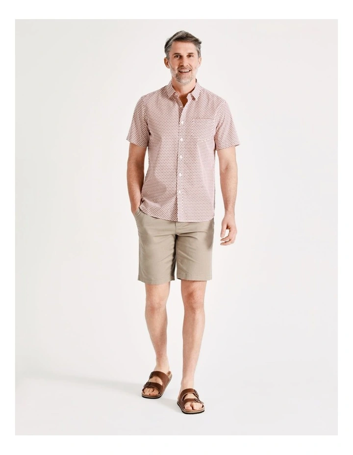 Best Pirce β Reserve Melville Print Short Sleeve π Shirt In Red β€οΈ - Image 3