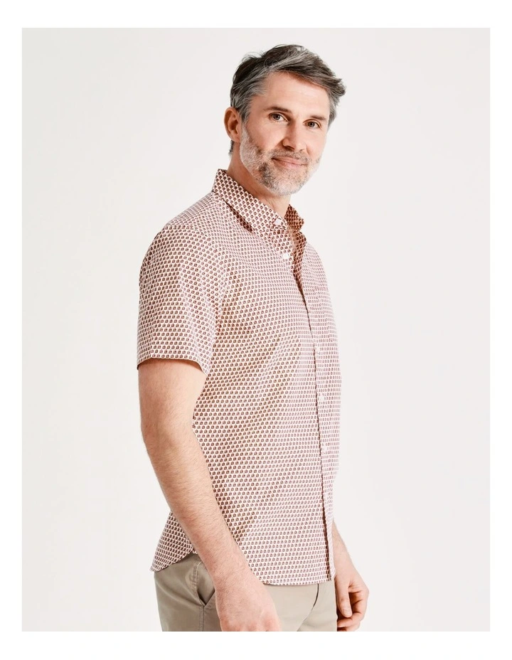 Best Pirce β Reserve Melville Print Short Sleeve π Shirt In Red β€οΈ - Image 6